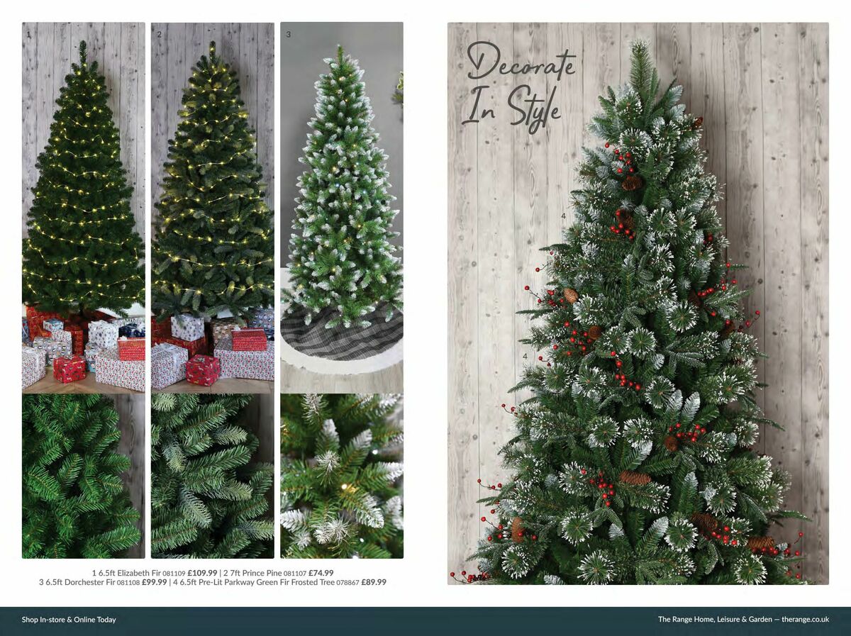 The Range Christmas Lookbook Offers from 6 October