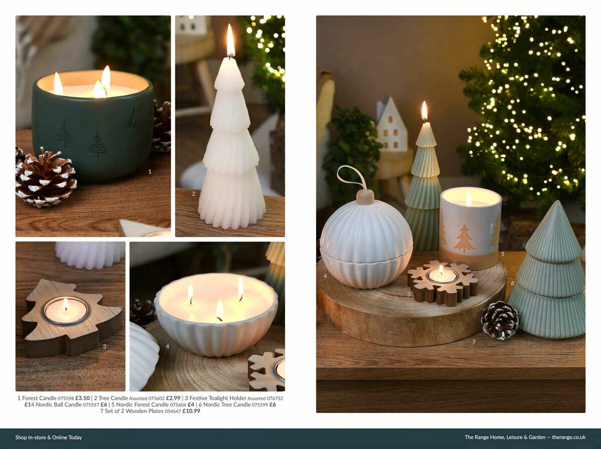 The Range Christmas Lookbook Offers from 6 October