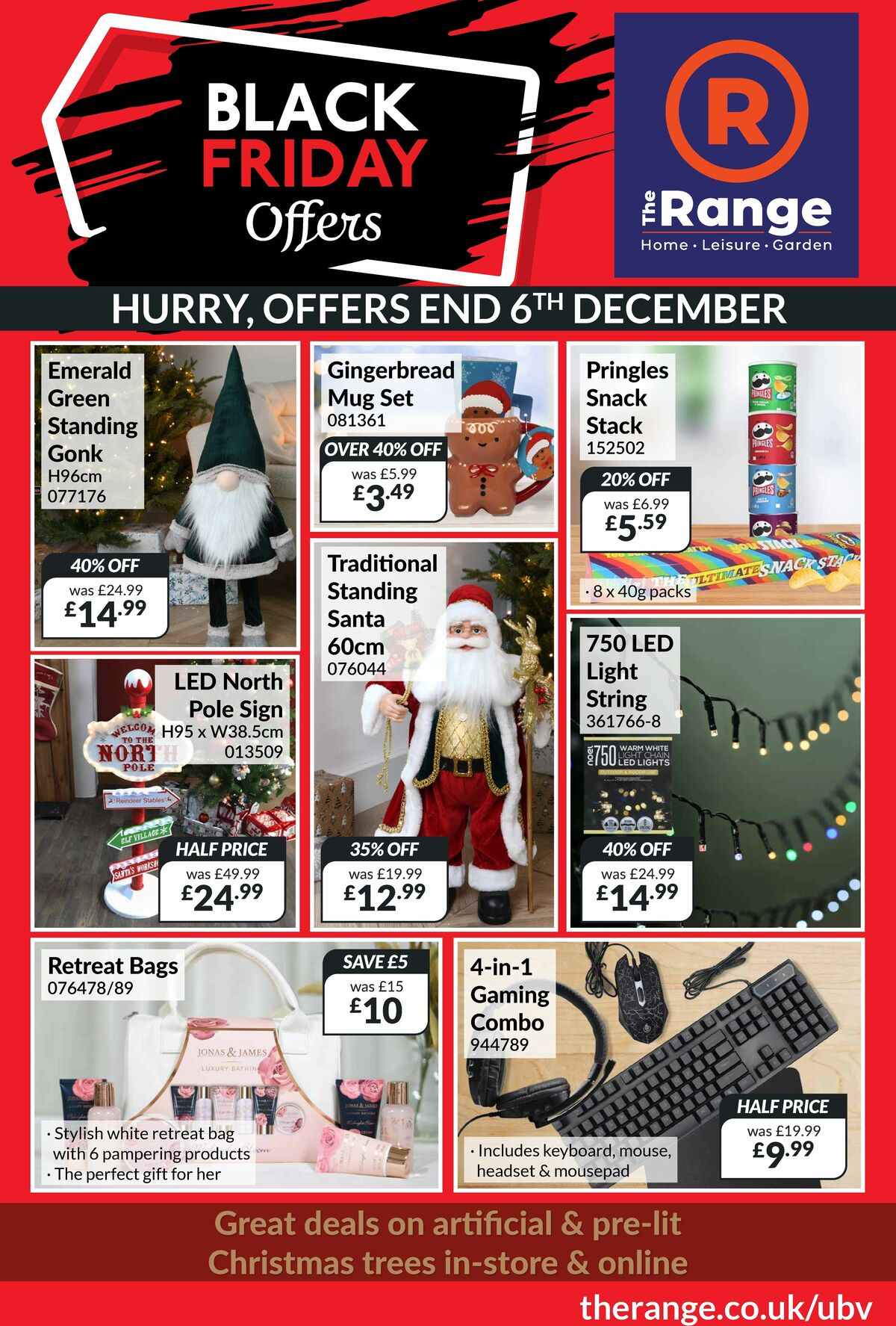 The Range Offers from 2 November