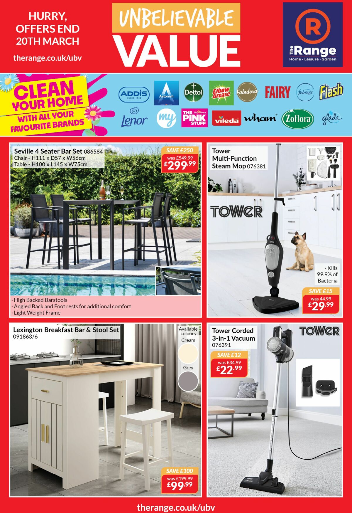 The Range Offers from 7 March