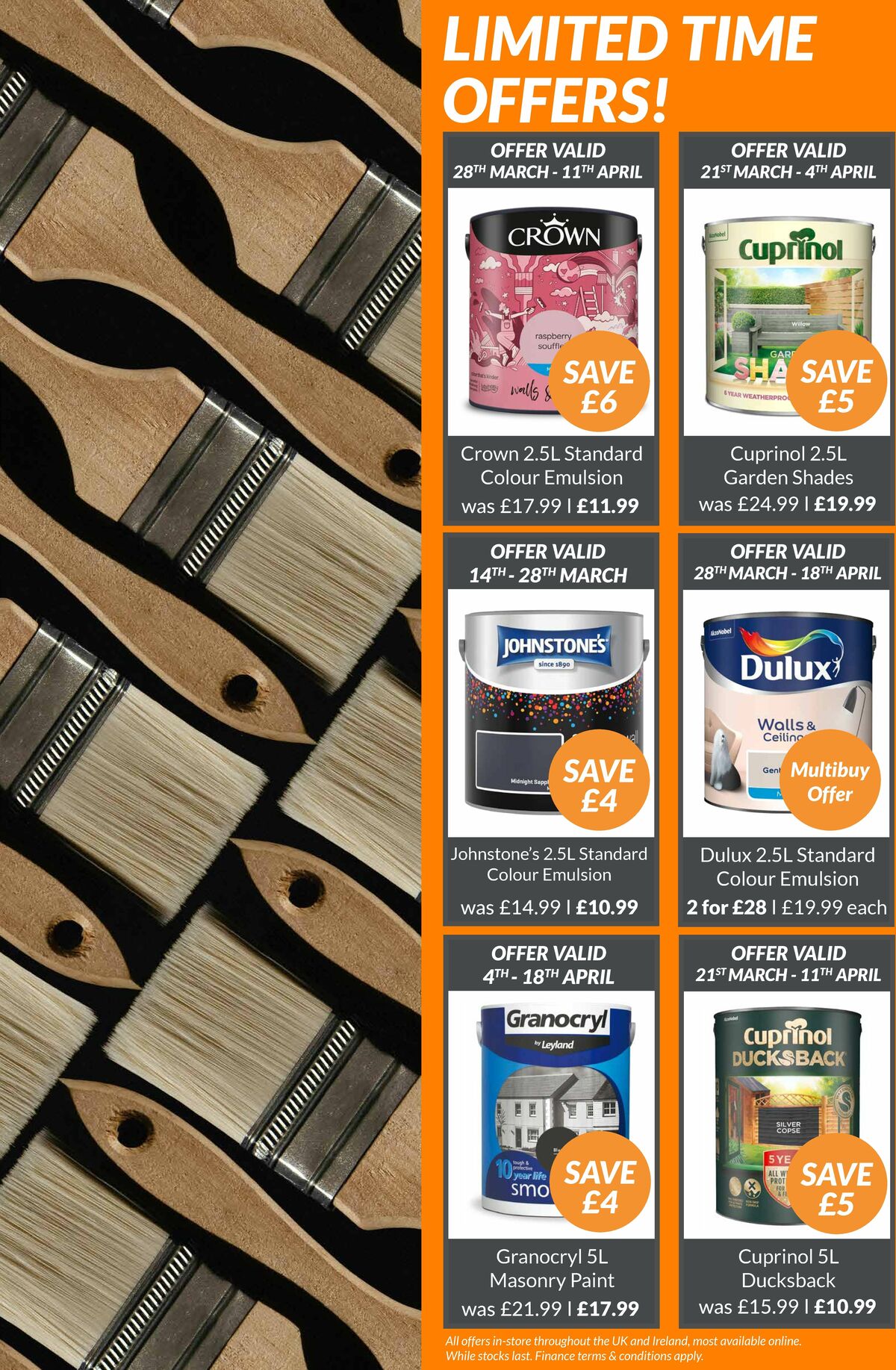 The Range DIY Month Offers from 7 March