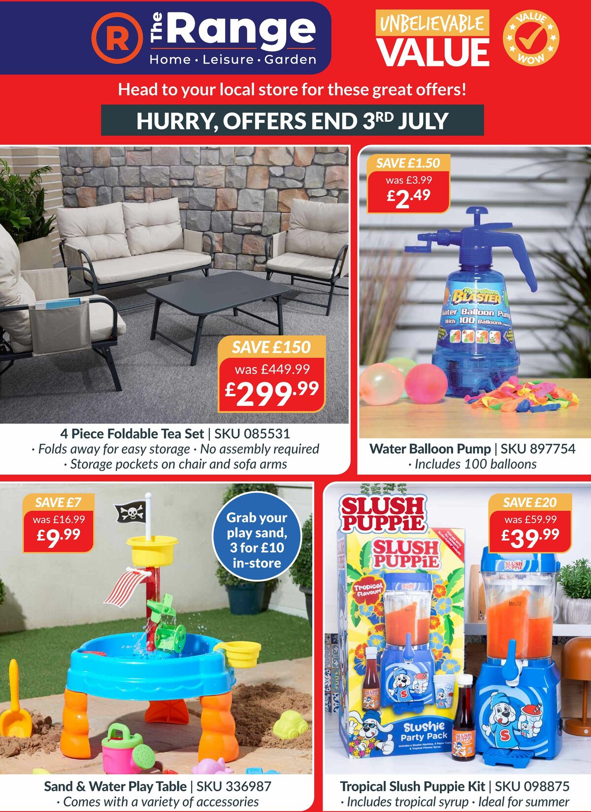 The Range Offers from 20 June
