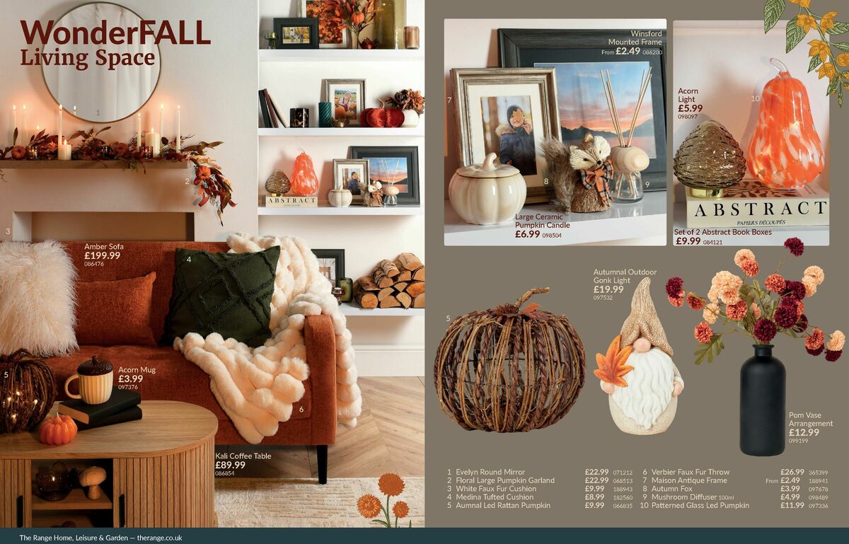 The Range Autumnal Lookbook Offers from 5 August