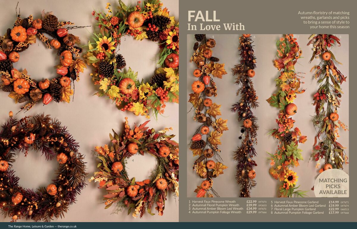 The Range Autumnal Lookbook Offers from 5 August