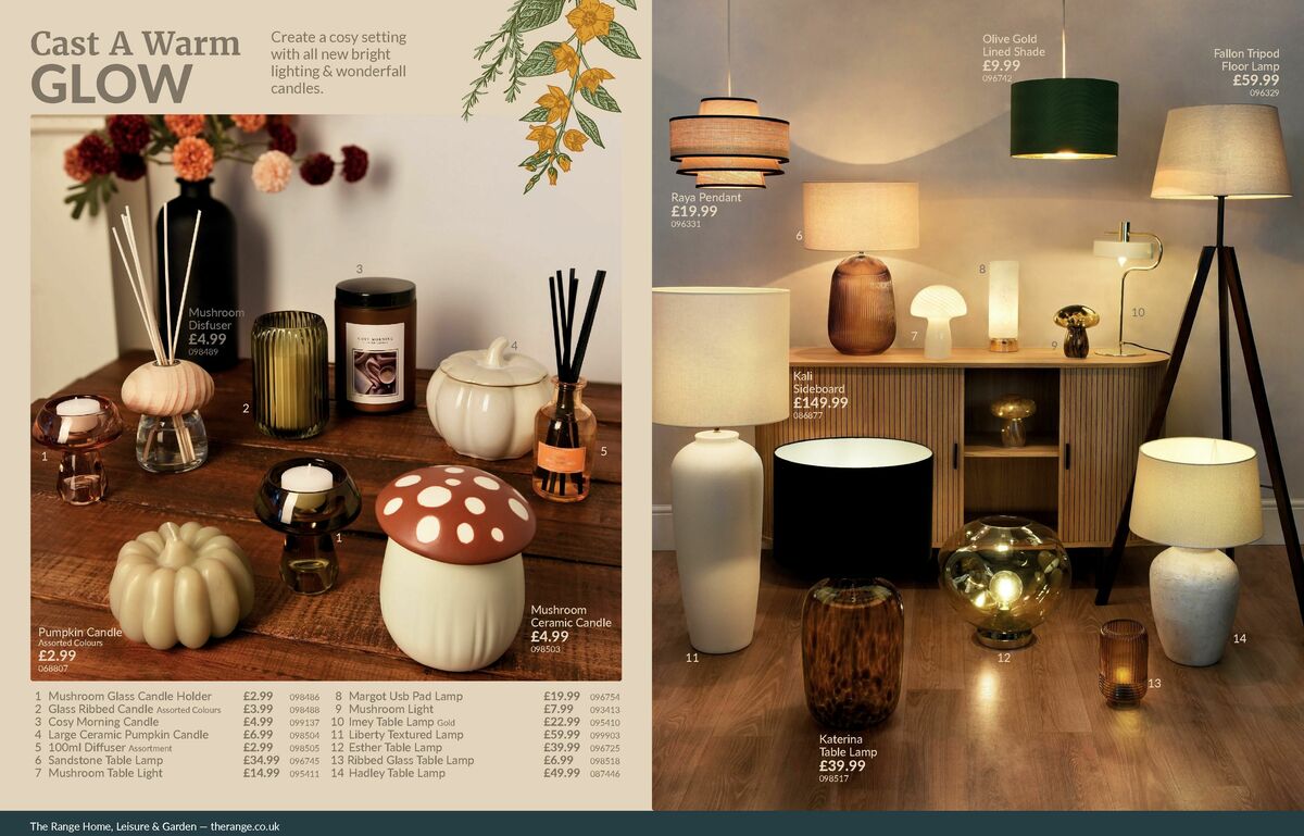 The Range Autumnal Lookbook Offers from 5 August