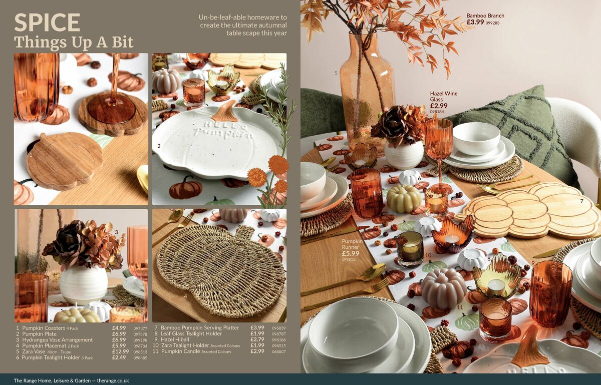 The Range Autumnal Lookbook Offers from 5 August