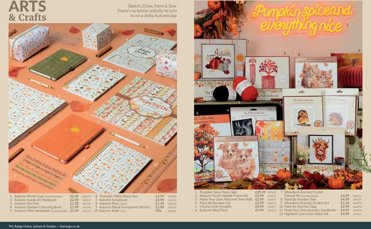 The Range Autumnal Lookbook Offers from 5 August