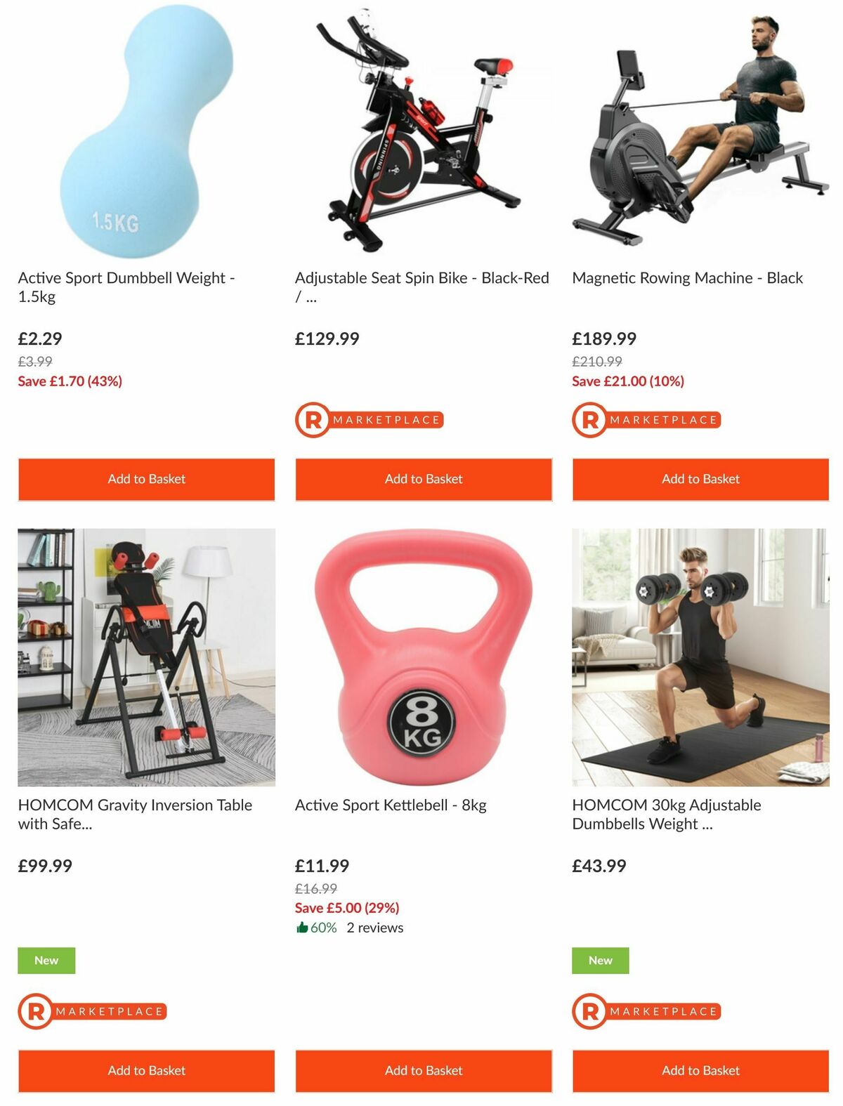 The Range Healthy Living Offers from 17 January