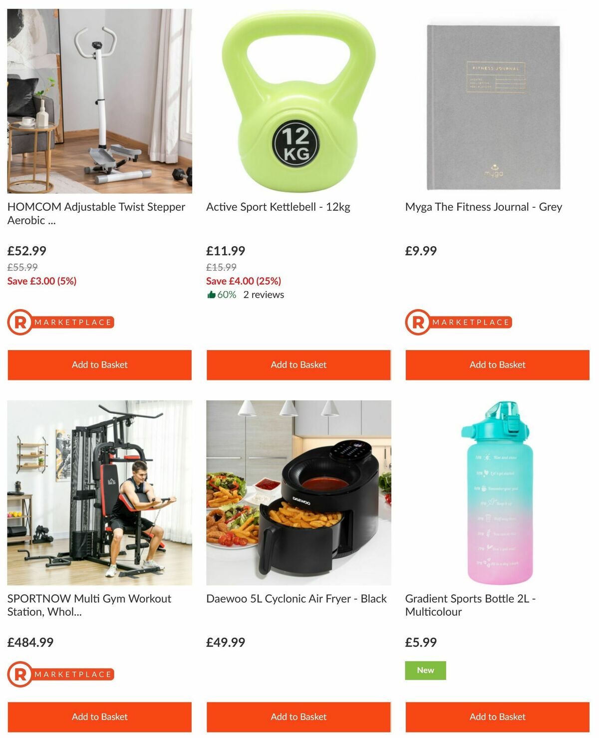 The Range Healthy Living Offers from 17 January