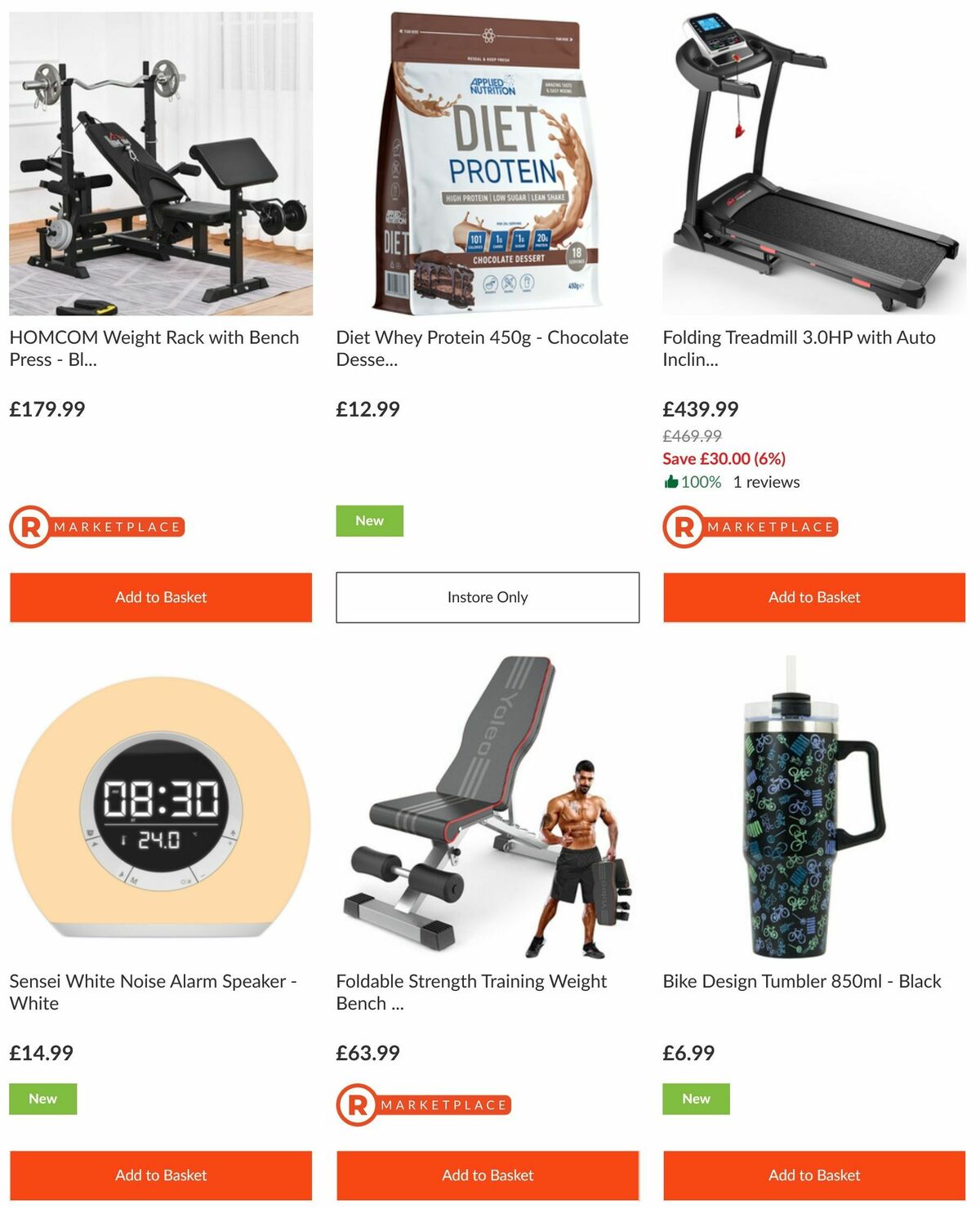 The Range Healthy Living Offers from 17 January