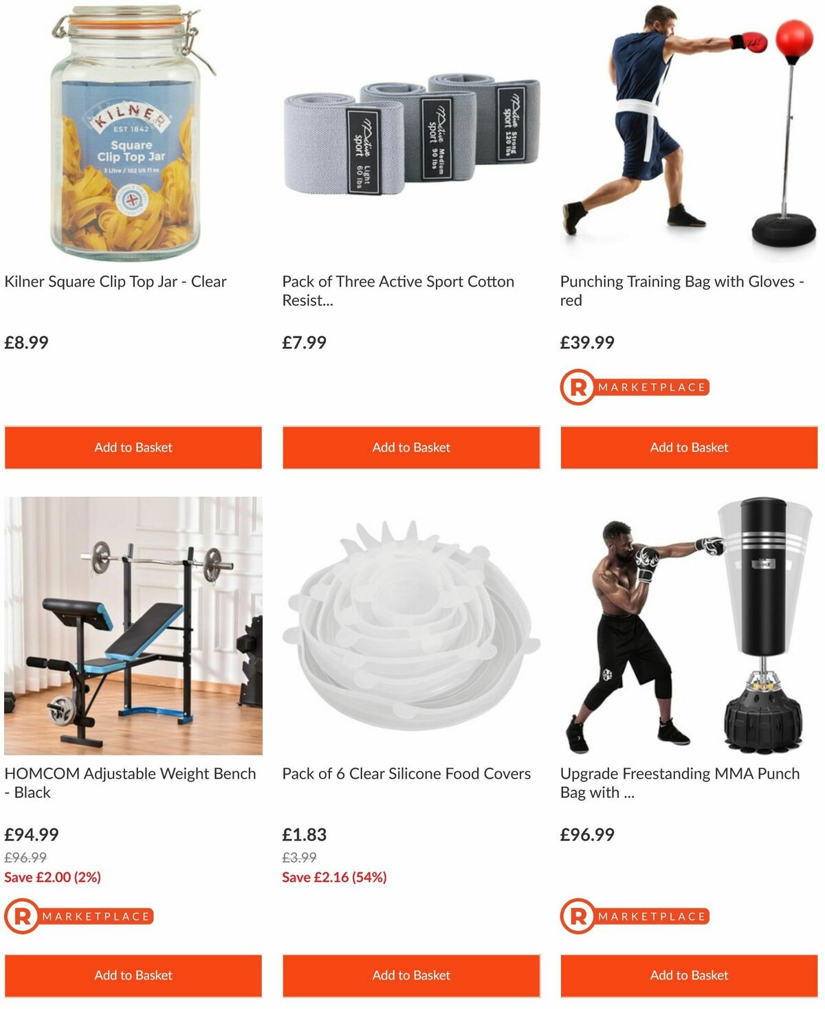 The Range Healthy Living Offers from 17 January