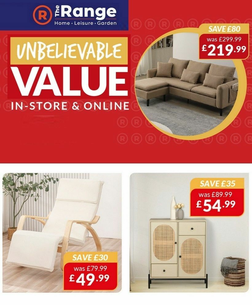 The Range Offers from 30 January