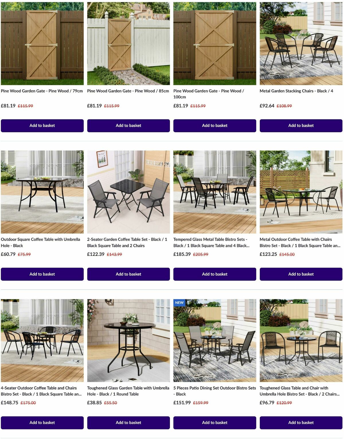 The Range Living and Home - Outdoor Sale Offers from 24 February