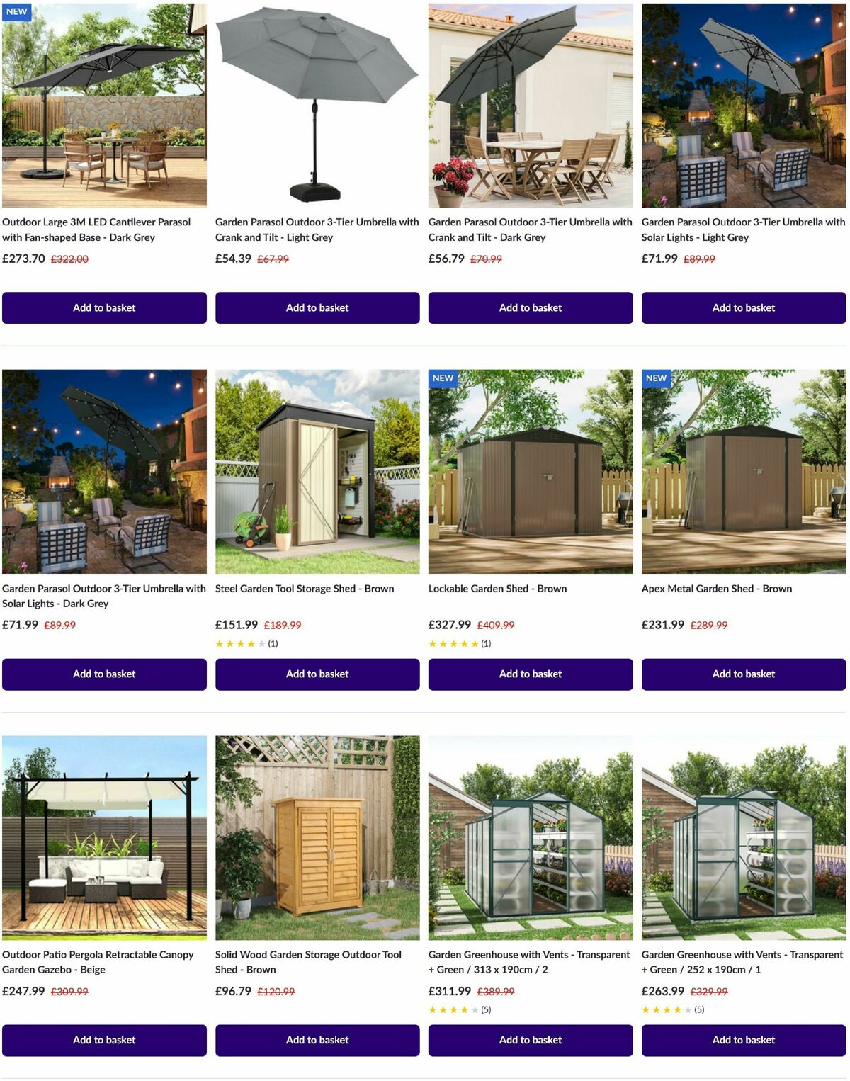 The Range Living and Home - Outdoor Sale Offers from 24 February