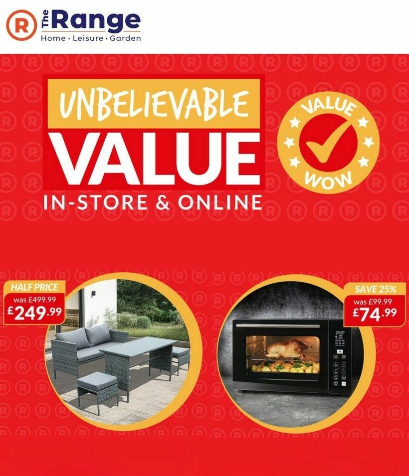 The Range Offers from 27 February
