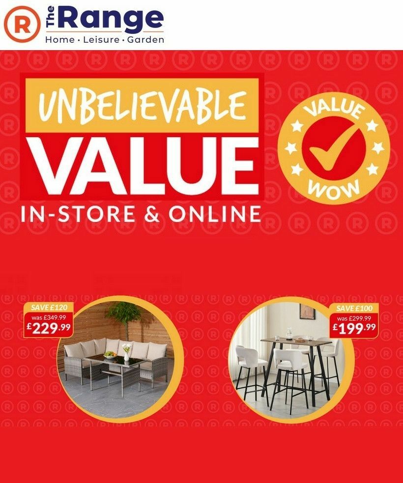 The Range Offers from 14 March