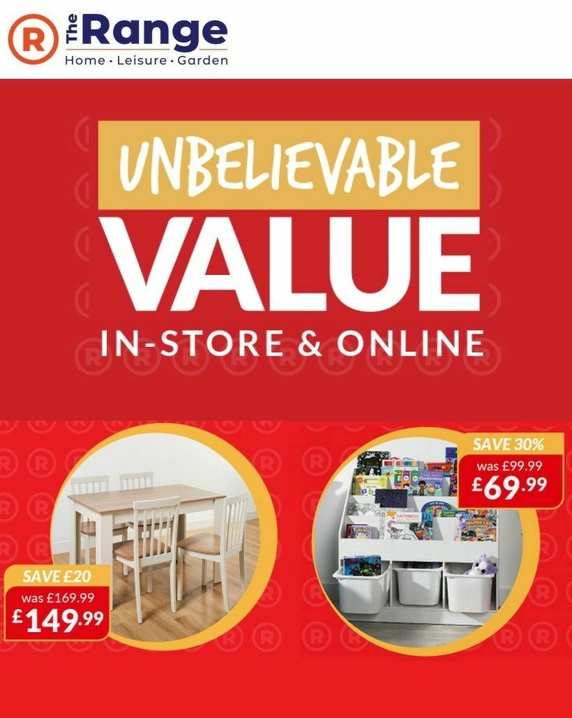 The Range Offers from 24 July