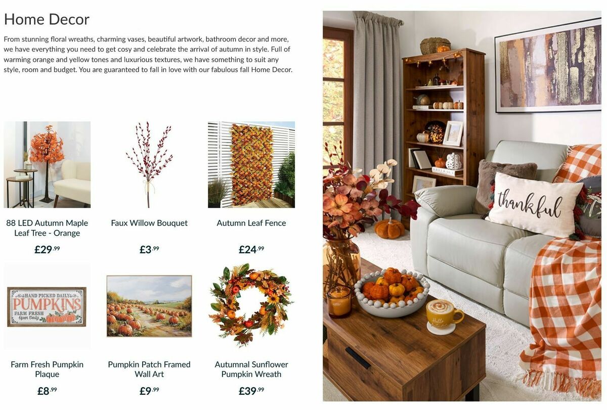 The Range The Autumn Collection Offers from 5 August
