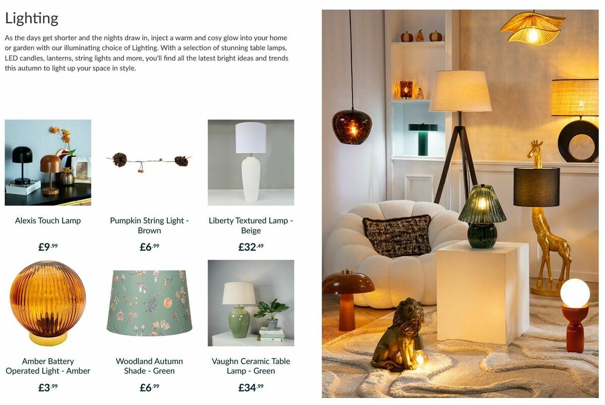 The Range The Autumn Collection Offers from 5 August