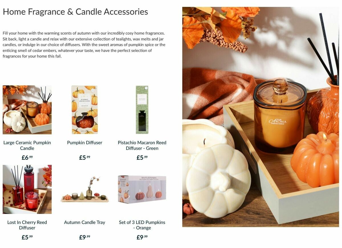 The Range The Autumn Collection Offers from 5 August