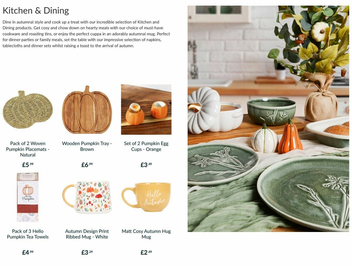 The Range The Autumn Collection Offers from 5 August