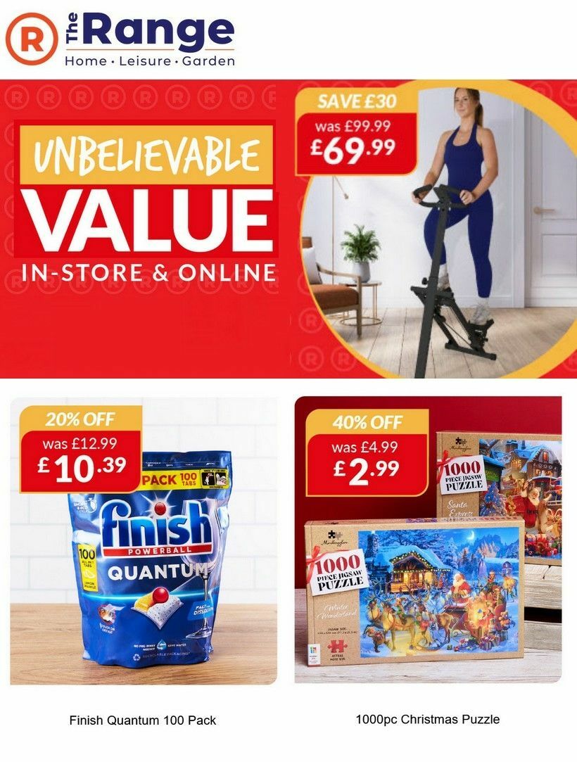 The Range Offers from 18 December
