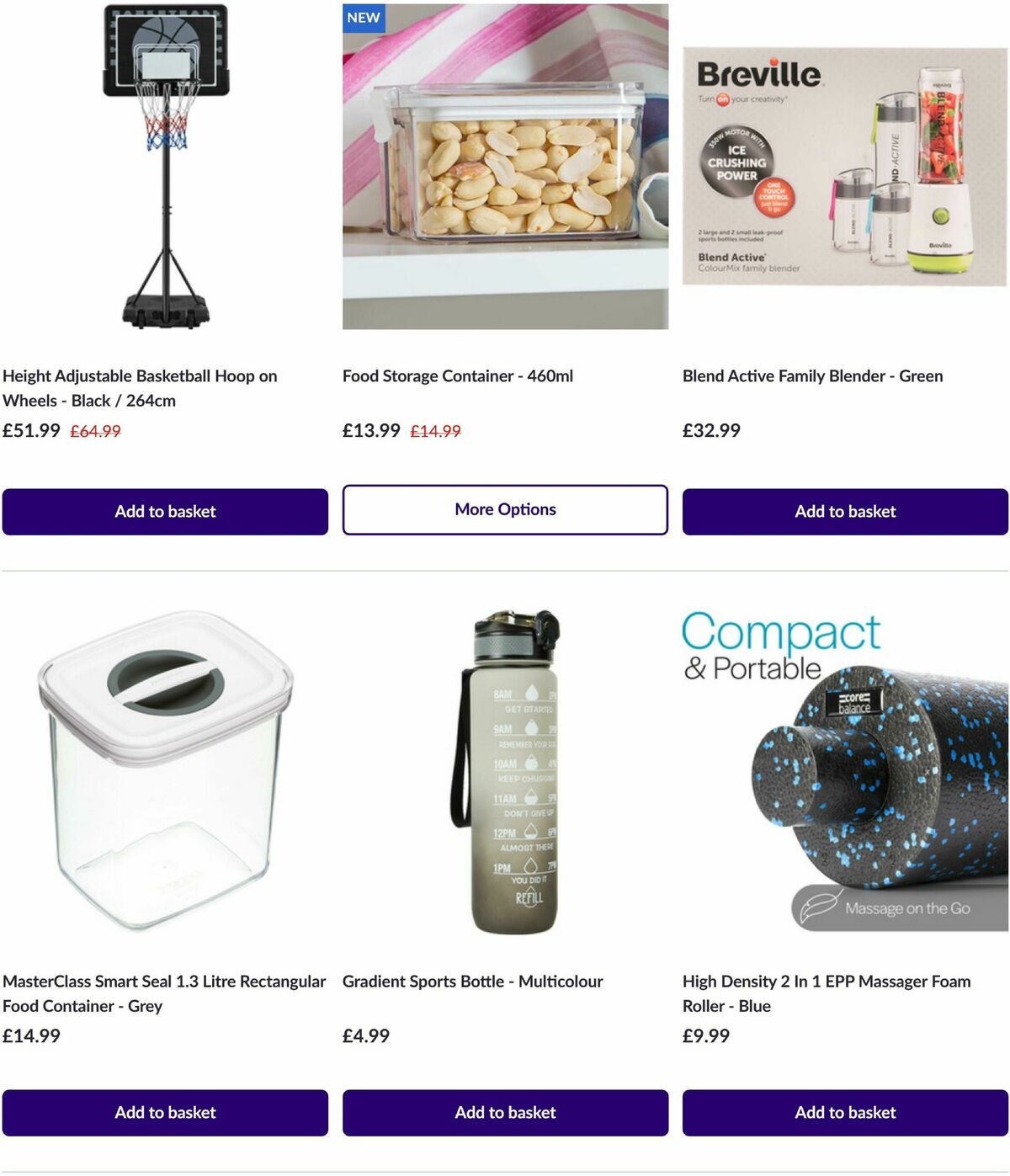 The Range Healthy Living Offers from 15 January