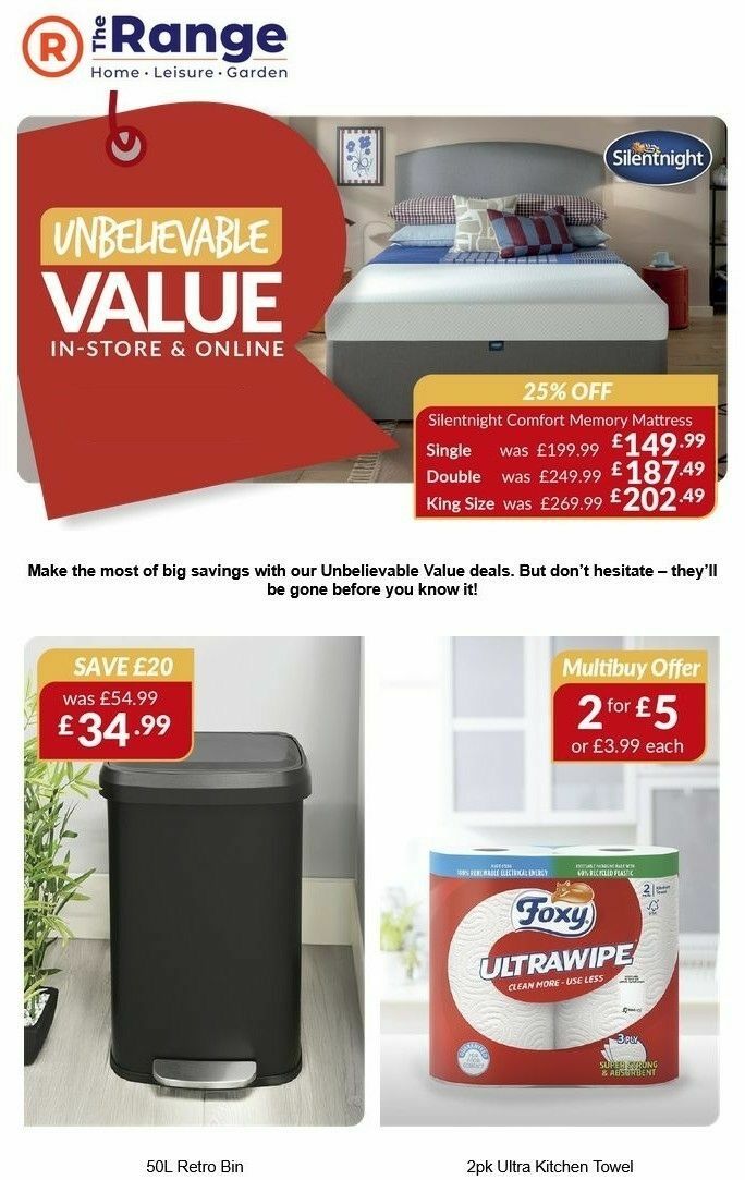 The Range Offers from 12 February