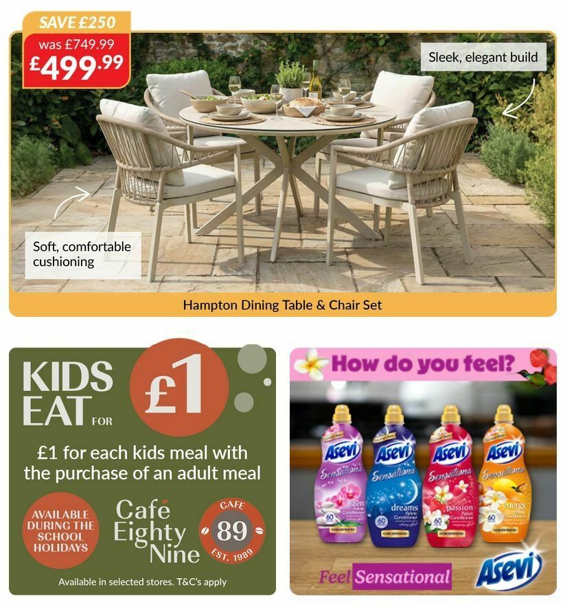 The Range Offers from 30 July