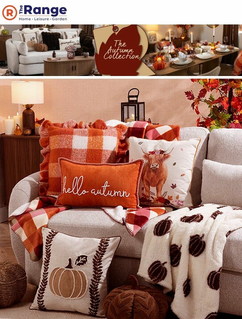The Range The Autumn Collection Offers from 12 August