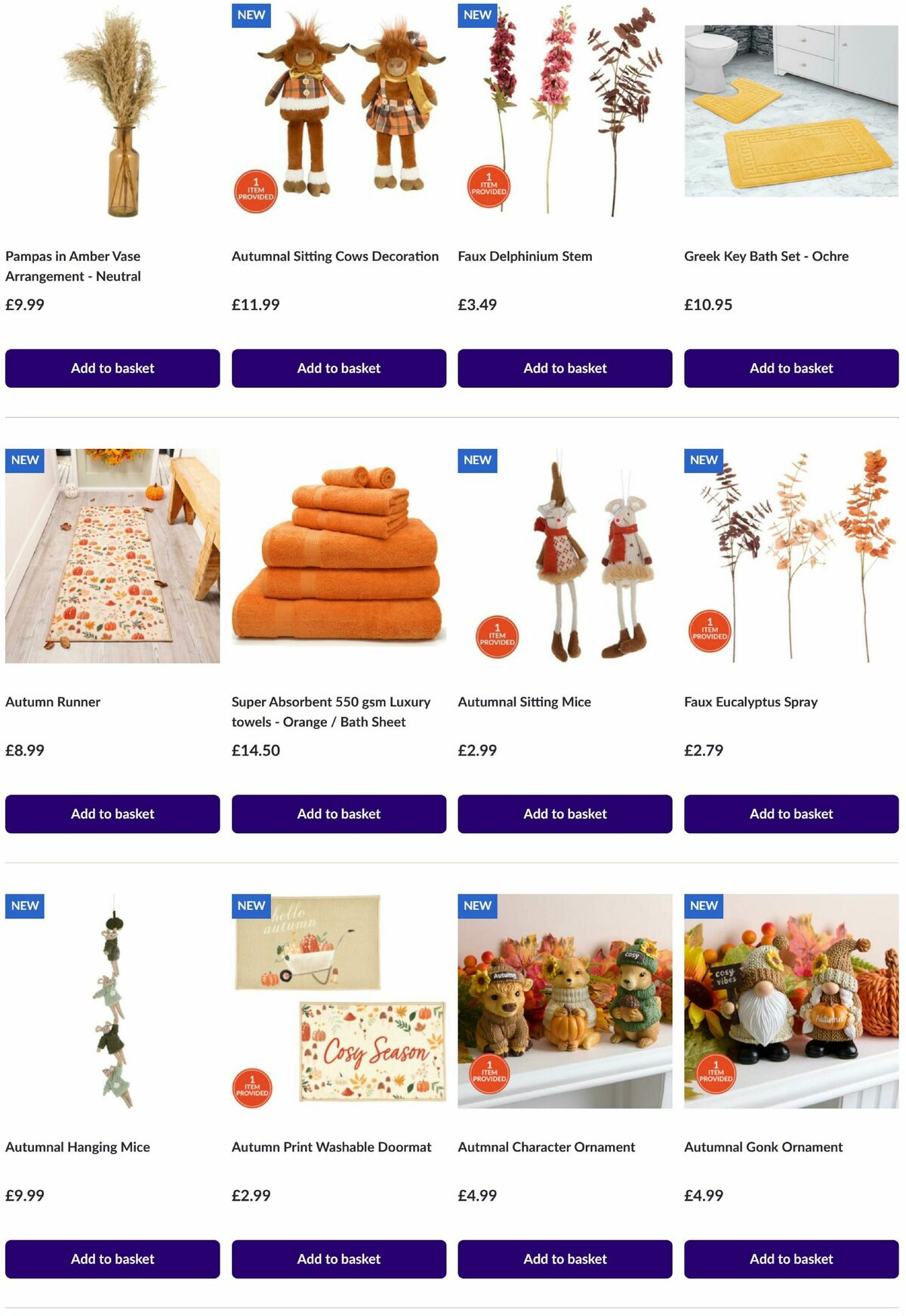 The Range The Autumn Collection Offers from 12 August