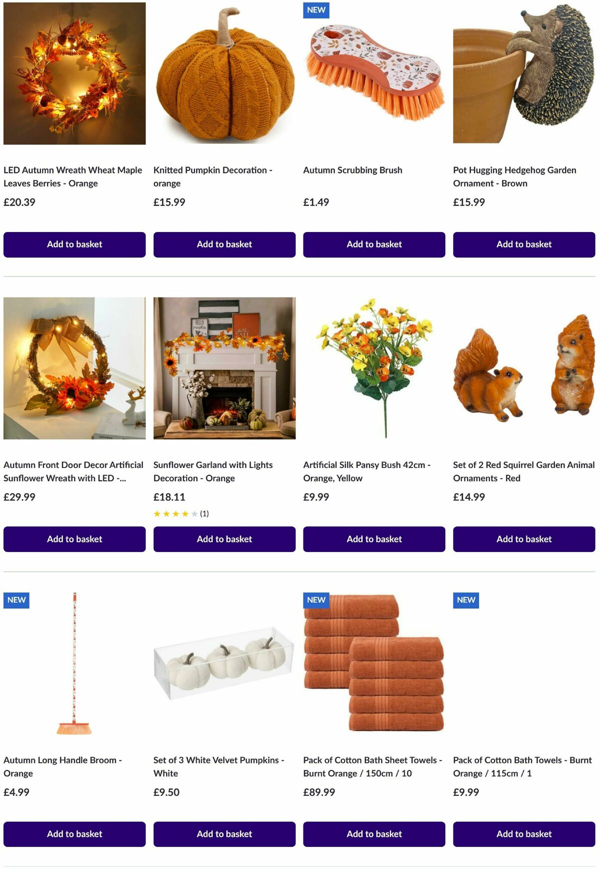 The Range The Autumn Collection Offers from 12 August