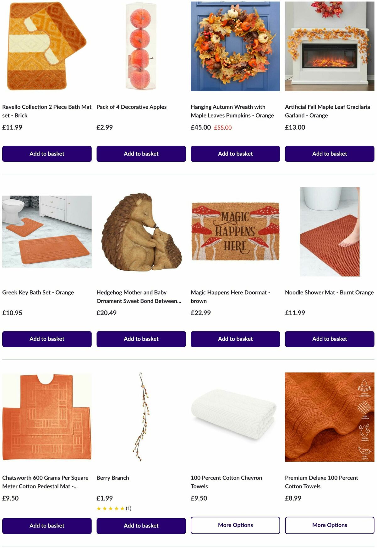 The Range The Autumn Collection Offers from 12 August