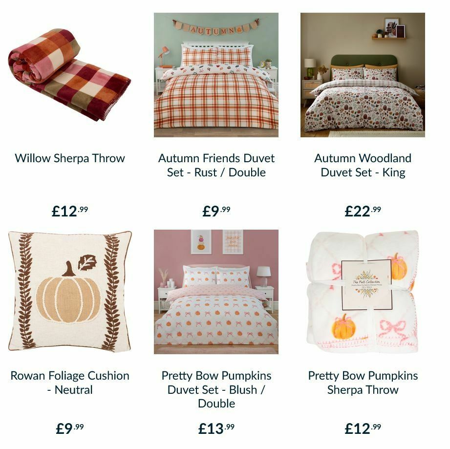 The Range The Autumn Collection Offers from 12 August