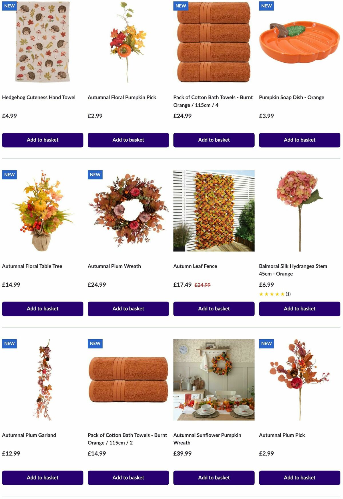 The Range The Autumn Collection Offers from 12 August