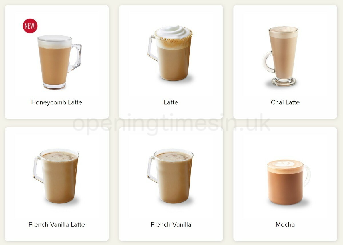 Tim Hortons Offers from 1 January