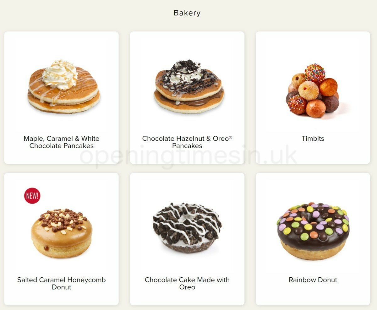 Tim Hortons Offers from 1 January