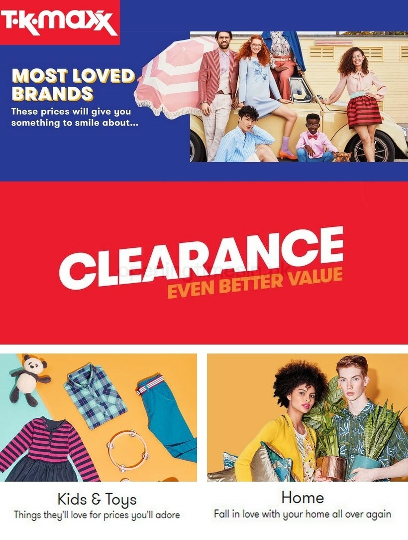 TK Maxx Offers from 6 August