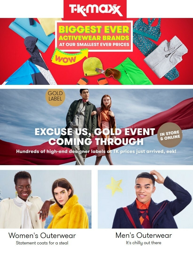 TK Maxx Offers from 22 October