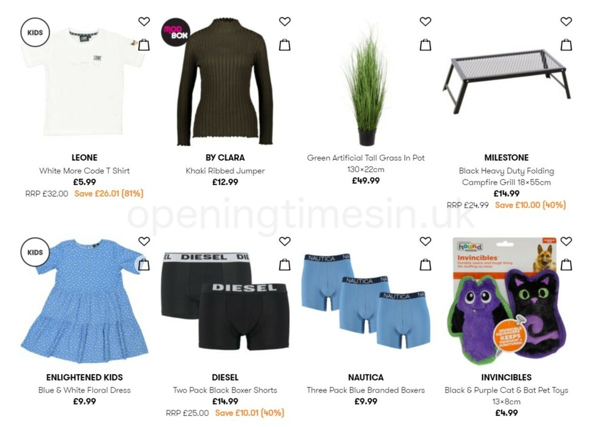 TK Maxx Offers from 12 August