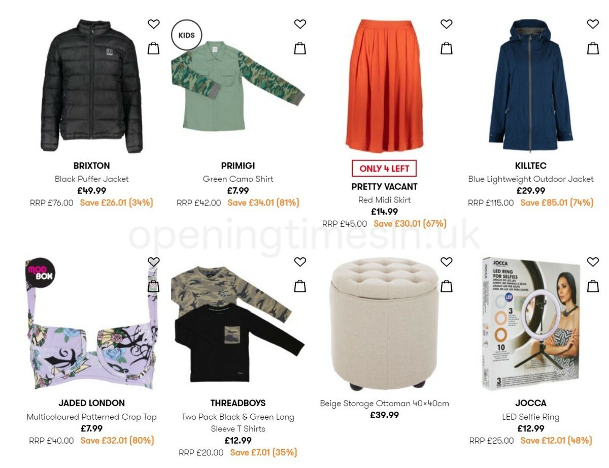 TK Maxx Offers from 12 August