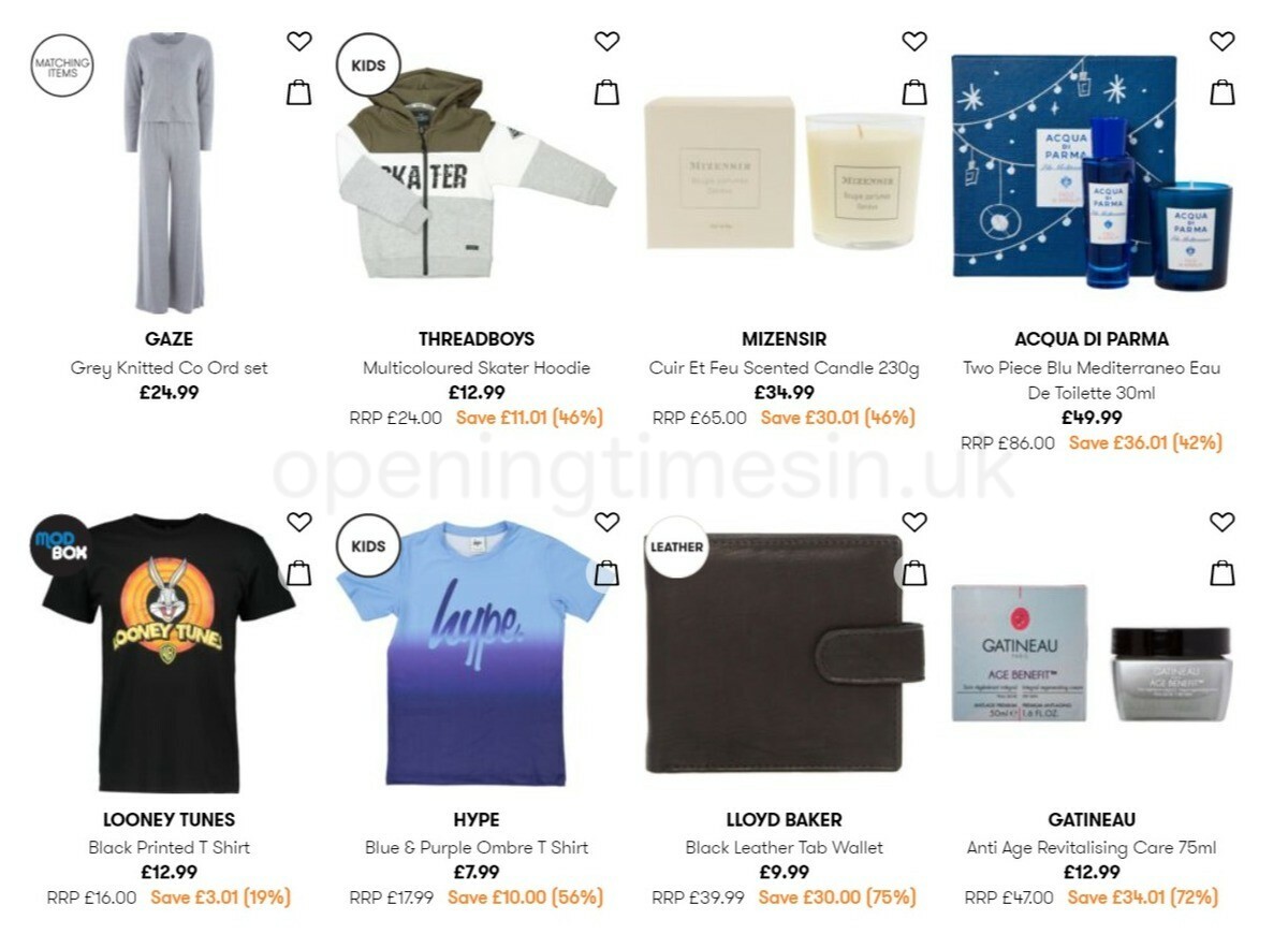 TK Maxx Offers from 12 August