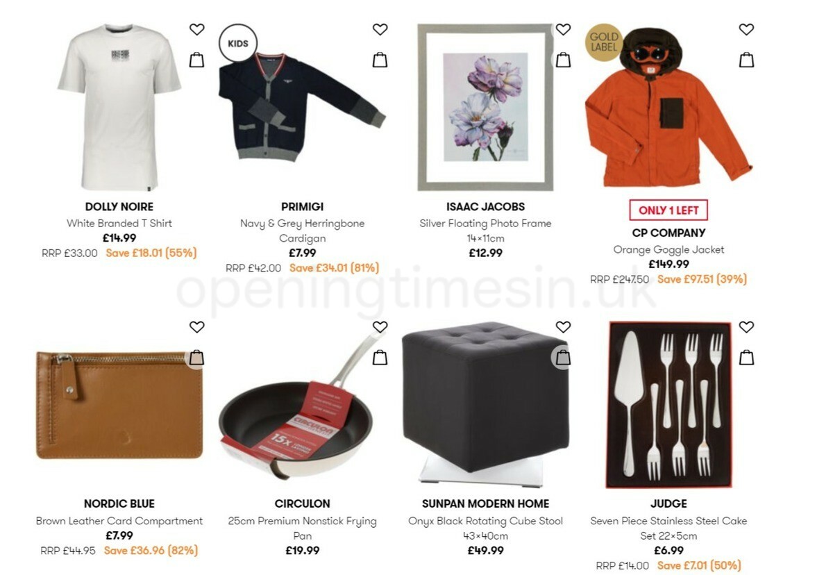 TK Maxx Offers from 12 August