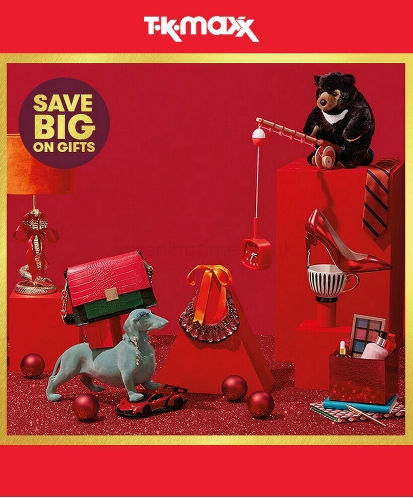 TK Maxx Offers from 1 November