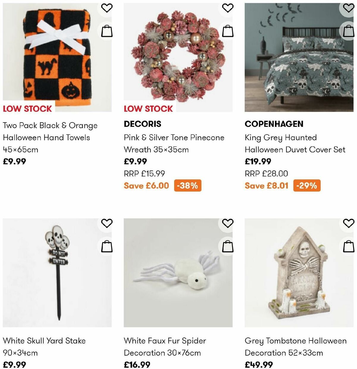 TK Maxx Halloween Offers from 9 October