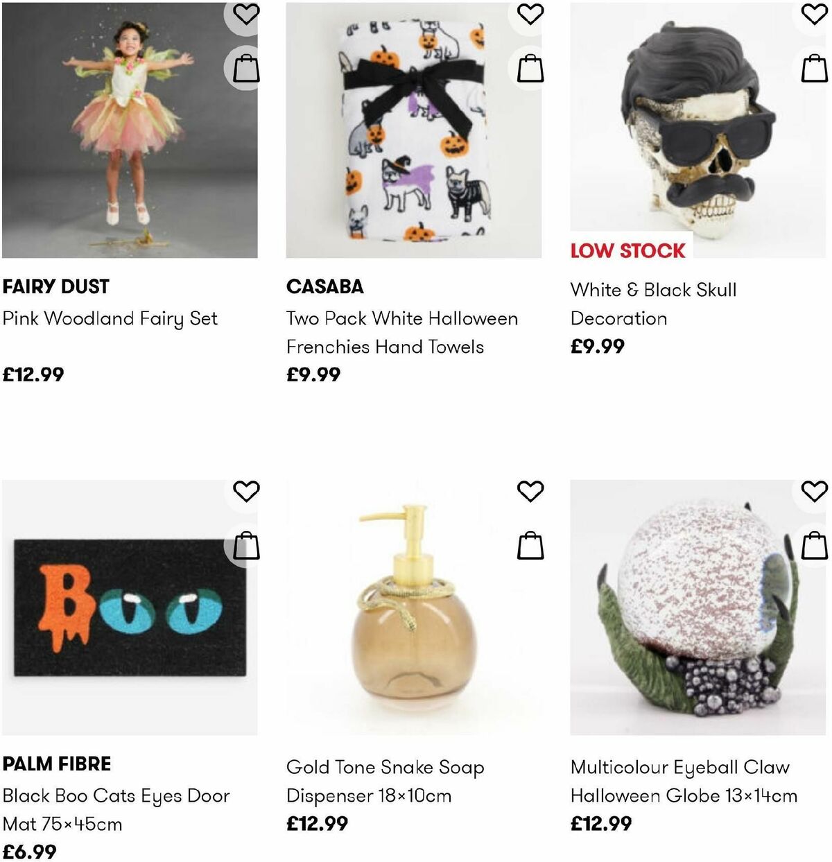 TK Maxx Halloween Offers from 9 October