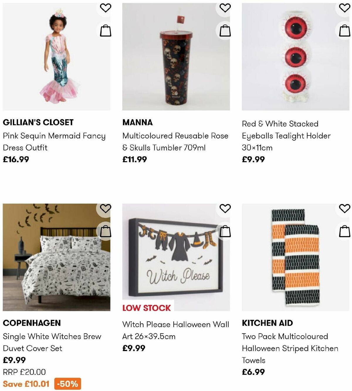TK Maxx Halloween Offers from 9 October