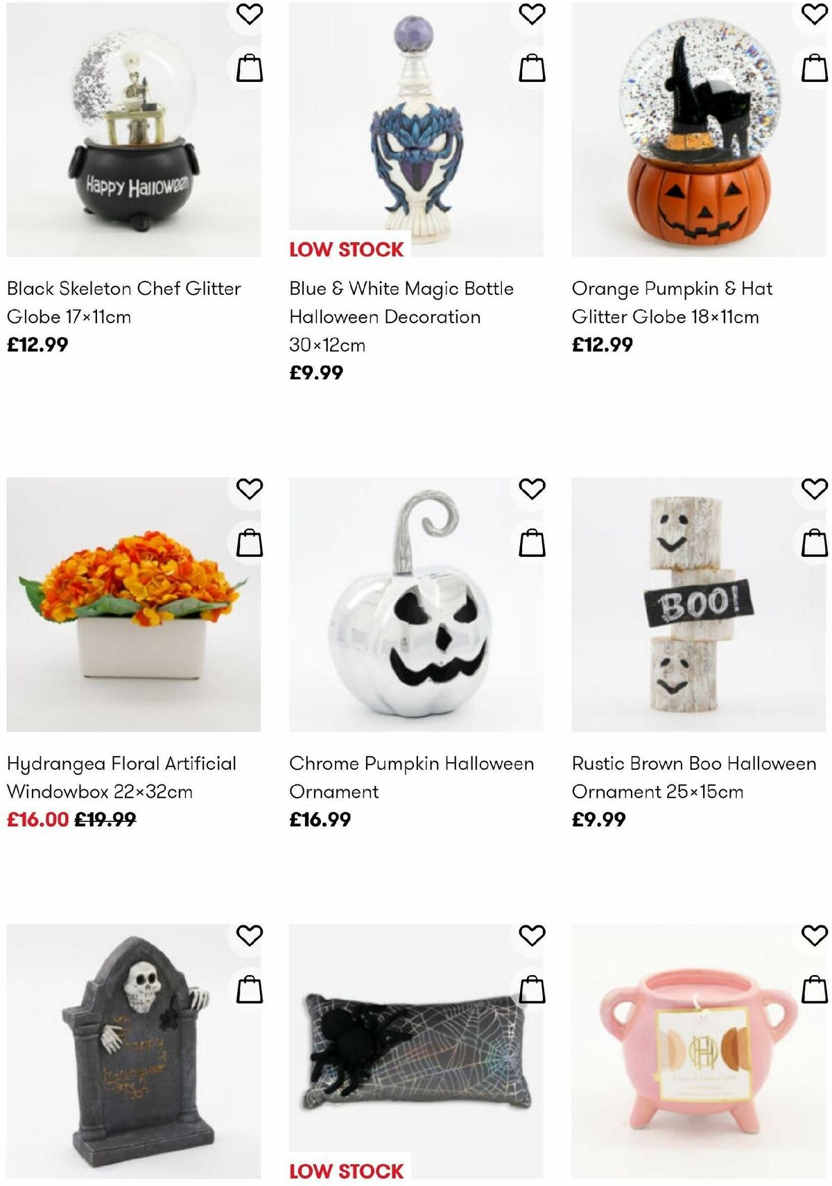 TK Maxx Halloween Offers from 9 October