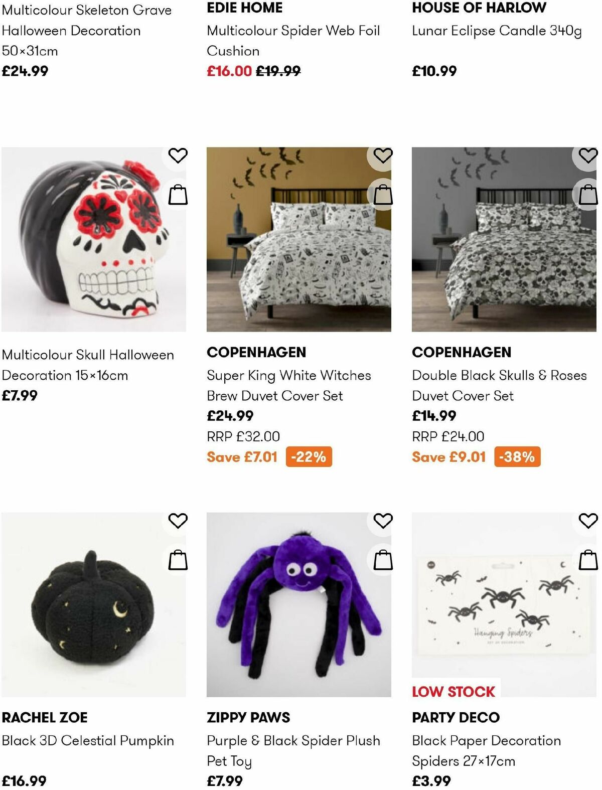 TK Maxx Halloween Offers from 9 October