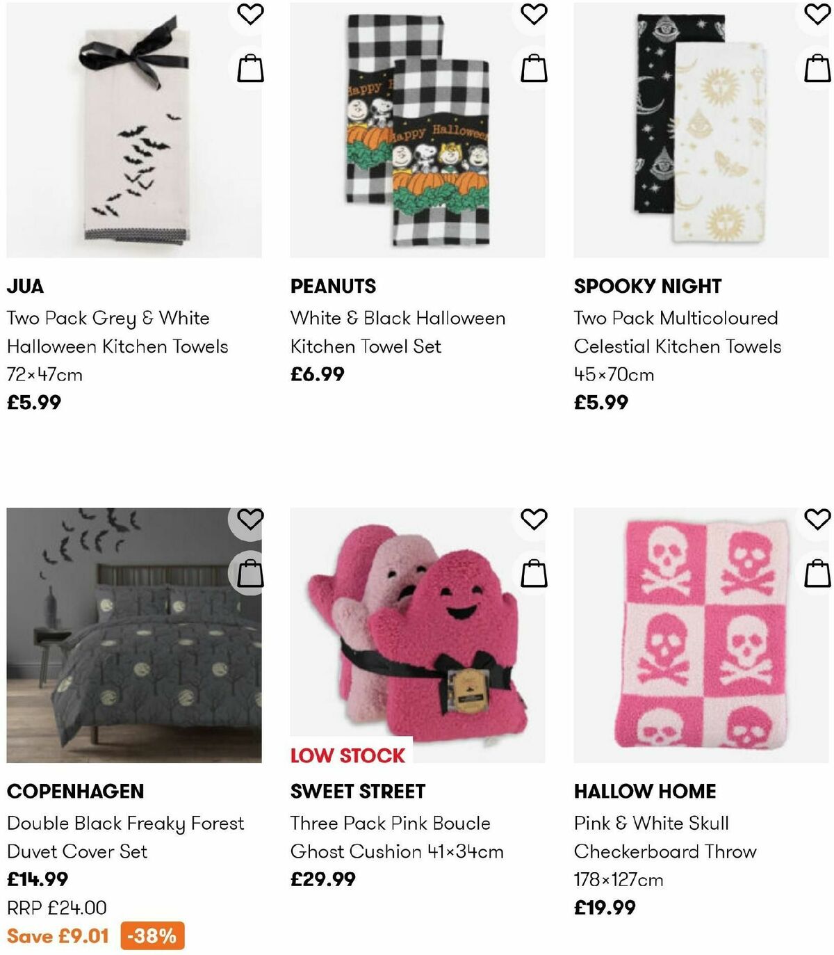 TK Maxx Halloween Offers from 9 October